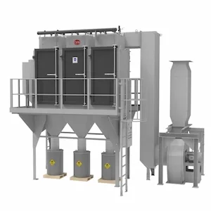 Vertical Cartridge Dust Collector