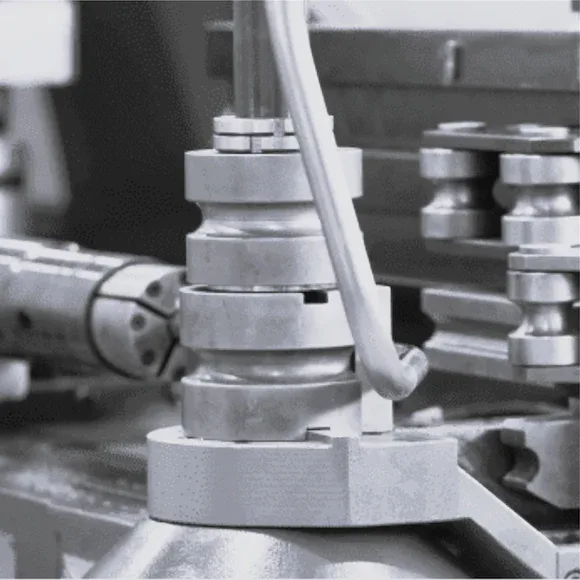 What is the D of bend in tube bending?