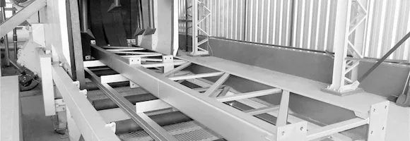 Granallado de Estructuras Soldadas