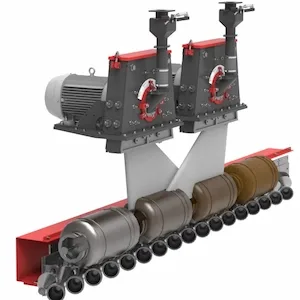 Gas Bottle GLP. GNC and Stationary Tanks shot blasting machine