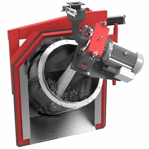 Rotary Barrel shot blasting machine