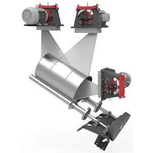 Metallic Drums shot blasting machine