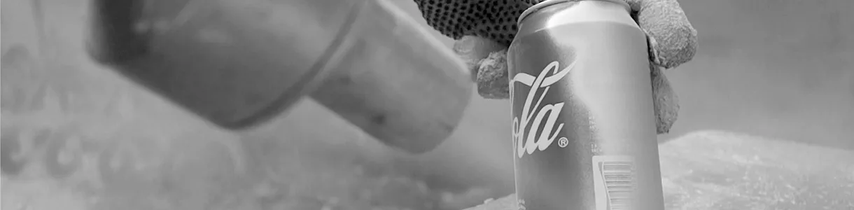 Soda blasting pots