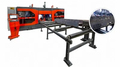 CNC beam drilling lines