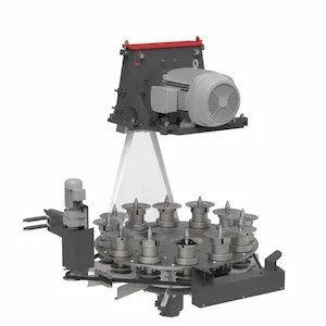 Clutch Discs shot peening machine