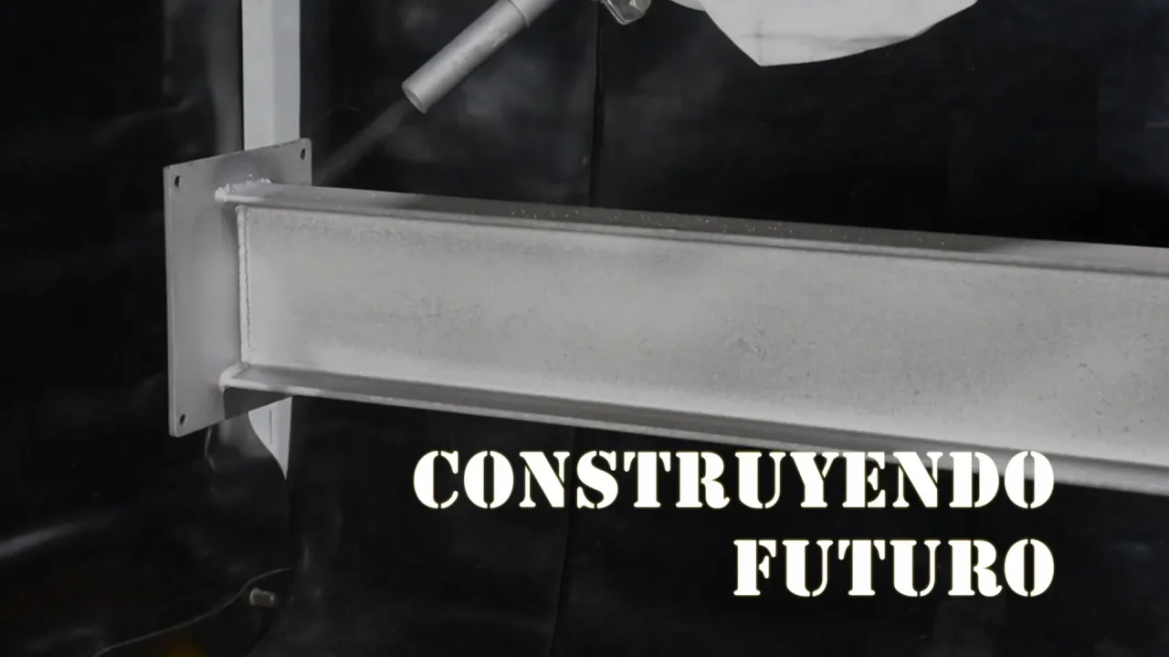 CYM Materiales — Video institucional granallado de acero industrial, perfil granallado "Construyendo Futuro" desde 1960
